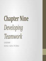 Chapter 09  leadership research findings practice and skills 7th edition