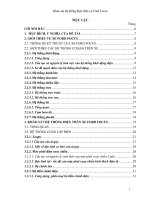 Khóa luận khảo sát hệ thống điện thân xe ford focus 