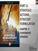 Chapter 9 strategic management competitiveness and globalization 10e