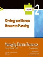 HRM 5th chapter 2 strategy and human resources planning