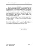 Khóa luận tính toán dầm cầu trục 