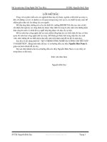 Tiểu luận thiết kế quy trình công nghệ gia công chi tiết nắp van khí nén 