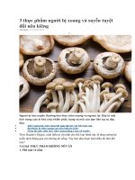 3 thực phẩm người bị xoang và suyễn tuyệt đối nên kiêng 