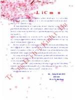 Quản lý các điểm ô nhiễm thuốc bảo vệ thực vật tồn lưu trên địa bàn huyện Gio Linh, tỉnh Quảng Trị