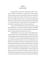 Tiểu luận tình hình sản xuất lúa huyện quảng điền 