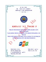Phân tích mối liên hệ giữa rào cản chuyển đổi và lòng trung thành của khách hàng cá nhân đối với dịch vụ ADSL của Công ty Cổ phần Viễn thông FPT chi nhánh Huế