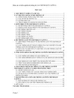 Khóa luận khảo sát và kiểm nghiệm hệ thống lái ô tô chevrolet captiva 