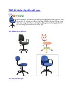 Khóa luận thiết kế khuôn dập chân ghế xoay