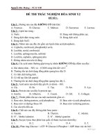 Djth0ng bo 6 test hoa sinh