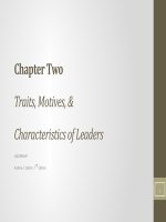 Chapter 02  leadership research findings practice and skills 7th edition