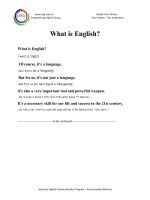 What is english (hay và bổ ích)
