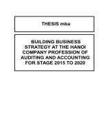 Luận văn xây dựng chiến lược kinh doanh tại công ty kiểm toán và kế toán hà nội