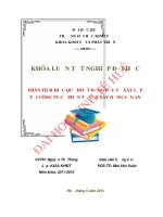 Phân tích hiệu quả hoạt động đầu tư xây lắp tại công ty cổ phần tư vấn xây dựng Sơn An