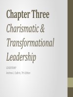 Chapter 03  leadership research findings practice and skills 7th edition