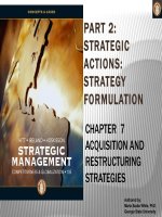 Chapter 7 strategic management competitiveness and globalization 10e