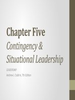 Chapter 05  leadership research findings practice and skills 7th edition