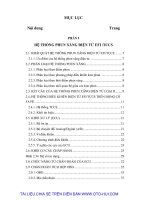 Khóa luận hệ thống phun xăng điện tử EFI TCCS 