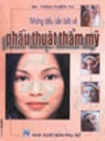 Những điều cần biết về phẫu thuật thẩm mỹ   