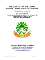 Phật Thuyết Đại Thừa Nhập Chư Phật Cảnh Giới Trí Quang Minh Trang Nghiêm Kinh