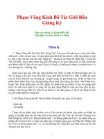 Phạm Võng Kinh Bồ Tát Giới Bổn  Giảng Ký