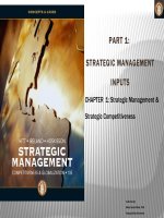 Chapter 1 strategic management competitiveness and globalization 10e