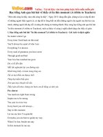 Học tiếng Anh qua bài hát về thầy cô In this moment (A tribite to Teachers)