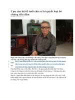 Cựu cán bộ 65 tuổi chia sẻ bí quyết loại bỏ chứng tiểu đêm 