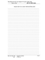 Tiểu luận thiết kế quy trình công nghệ gia công chi tiết piston vòi phun bơm cao áp diezel d12 