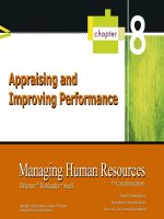 HRM 5th chapter 8 appraising and improving performance 