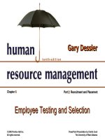 Dessler ch 6 rec planning and testing 