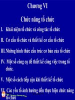 Bài giảng Quản trị học đại cương: Chương 6  ThS. Trương Quang Vinh