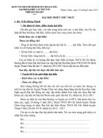 KỊCH BẢN ĐẠI HỘI ĐOÀN CẤP HUYỆN