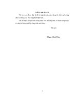 Phát triển năng lực vận dụng toán học vào thực tiễn trong dạy học hình lăng trụ đứng và hình chóp đều cho học sinh lớp 8 