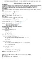 tong hop kien thuc vat ly 12