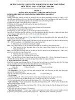 đề thi tốt nghiệp của bộ giáo dục