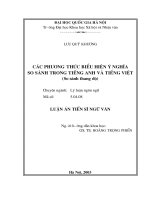 Các phương thức biểu hiện ý nghĩa so sánh trong tiếng Anh và tiếng Việt ( so sánh thang độ )