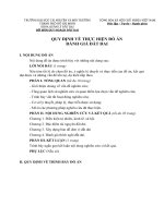 Quy trình thực hiện đồ án đánh giá đất đai dành cho sinh viên khối ngành quản lý đất đai