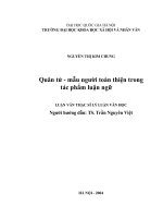 Quân tử   mẫu người toàn thiện trong tác phẩm luận ngữ 