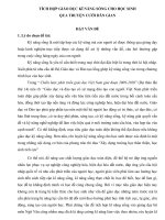 SKKN - Tich hop giao duc ki nang song cho hoc sinh qua truyen cuoi dan gian