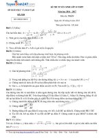 de thi chinh thuc vao 10 mon toan so gd dt ha noi 2016 2017 co loi giai chi tiet