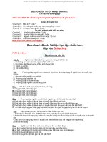 he thong cau hoi on thi sinh hoc