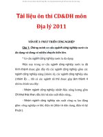 tai lieu on thi cd mon dia li 7