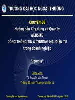 Xây dựng Website Thương mại điện tử phần 1