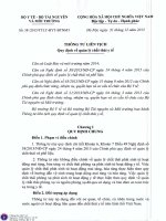 Quy định về quản lý chất thải y tế