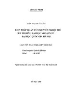 Biện pháp quản lý sinh viên ngoại trú của trường đại học ngoại ngữ   đại học quốc gia hà nội 