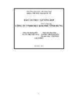 BÁO CÁO THỰC TẬP TỔNG HỢP_KHOA THƯƠNG MẠI QUỐC TẾ