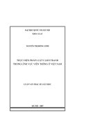 Thực hiện pháp luật cạnh tranh trong lĩnh vực viễn thông ở việt nam 