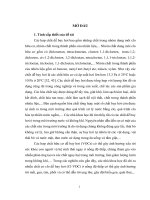 Nghiên cứu chế tạo cột vi chiết mao quản hở để xác định một số chất cơ clo dễ bay hơi trong môi trường nước 