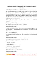 Giải bài tập trang 124 SGK Sinh lớp 8: Bài tiết và cấu tạo hệ bài tiết nước tiểu