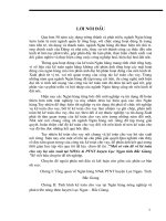 Một số vấn đề về kế toán cho vay hộ sản xuất tại NHNo & PTNT huyện Lục Ngạn tỉnh Bắc Giang